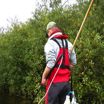 Electrofishing survey